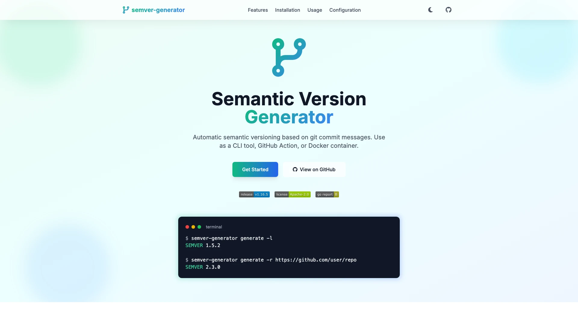 Semver Generator